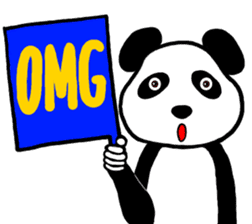 I am Panda Man sticker #9939503