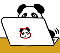 I am Panda Man sticker #9939506