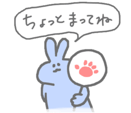 cute rabbit useful sticker sticker #9939691