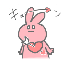 cute rabbit useful sticker sticker #9939694