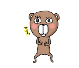 A listlessness likely bear sticker #9939781