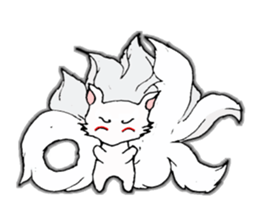 Own pace fox sticker #9940009