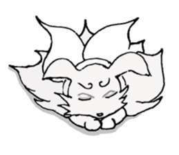 Own pace fox sticker #9940021