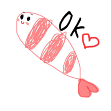 Shrimp weather sticker #9940160