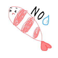 Shrimp weather sticker #9940161