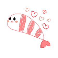 Shrimp weather sticker #9940182