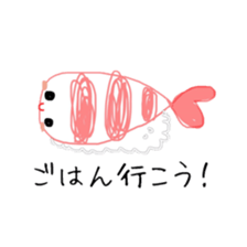 Shrimp weather sticker #9940184