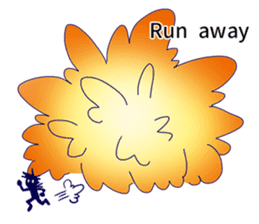 Shake . Become ninja. sticker #9940325