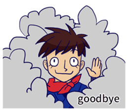 Shake . Become ninja. sticker #9940351