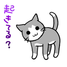 Close dog&cat sticker #9940397