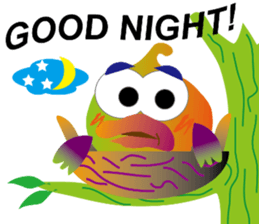 Silly Bird sticker #9940486