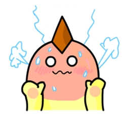 the cute dinosaur sticker #9940652