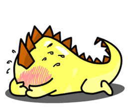 the cute dinosaur sticker #9940655