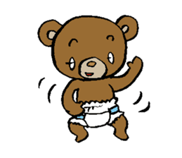 my name is bear sticker #9940771