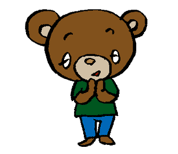 my name is bear sticker #9940776