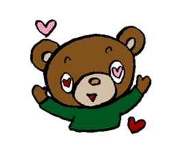 my name is bear sticker #9940778