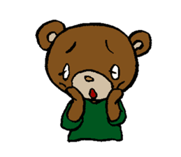 my name is bear sticker #9940790