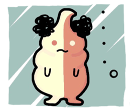 Hairy Soft Serve Ice Cream sticker #9940958