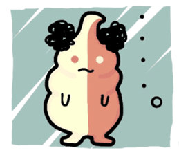 Hairy Soft Serve Ice Cream sticker #9940958