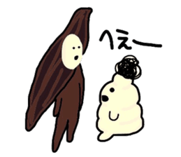 Hairy Soft Serve Ice Cream sticker #9940984