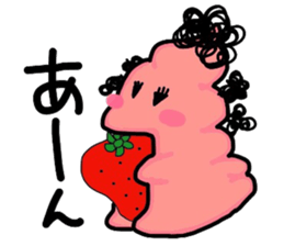 Hairy Soft Serve Ice Cream sticker #9940986