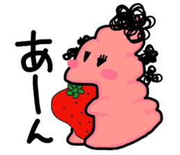 Hairy Soft Serve Ice Cream sticker #9940986