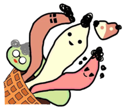 Hairy Soft Serve Ice Cream sticker #9940991