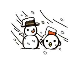 Very cool birds sticker #9941045