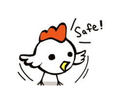 Very cool birds sticker #9941047