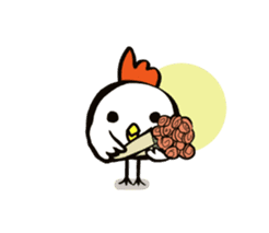 Very cool birds sticker #9941053