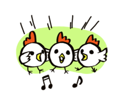 Very cool birds sticker #9941059