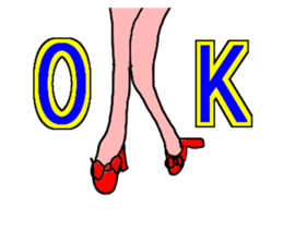 The mysterious girls sticker #9941154