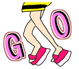 The mysterious girls sticker #9941155