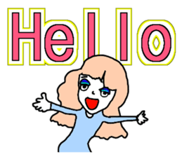 The mysterious girls sticker #9941165