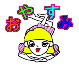 The mysterious girls sticker #9941171