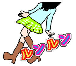 The mysterious girls sticker #9941176