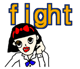 The mysterious girls sticker #9941177