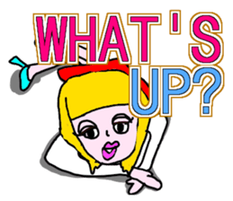 The mysterious girls sticker #9941190