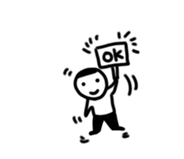 A flat head boy 3 sticker #9941206