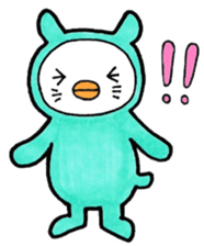 Everyday costume Corps sticker #9941246