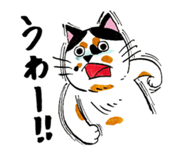 Japanese cat MIYOKO sticker #9941327