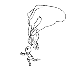 A strange guy sticker #9941403