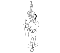 A strange guy sticker #9941418