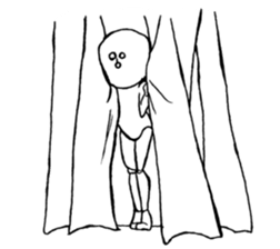 A strange guy sticker #9941426