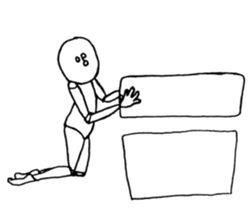 A strange guy sticker #9941428