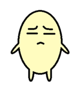 kawaii egg sticker #9942128