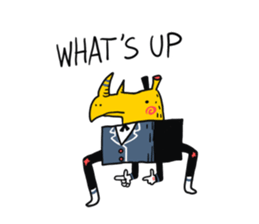 Unusually Ordinary Creatures sticker #9942478