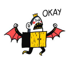 Unusually Ordinary Creatures sticker #9942482