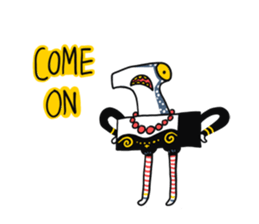 Unusually Ordinary Creatures sticker #9942486