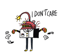 Unusually Ordinary Creatures sticker #9942488